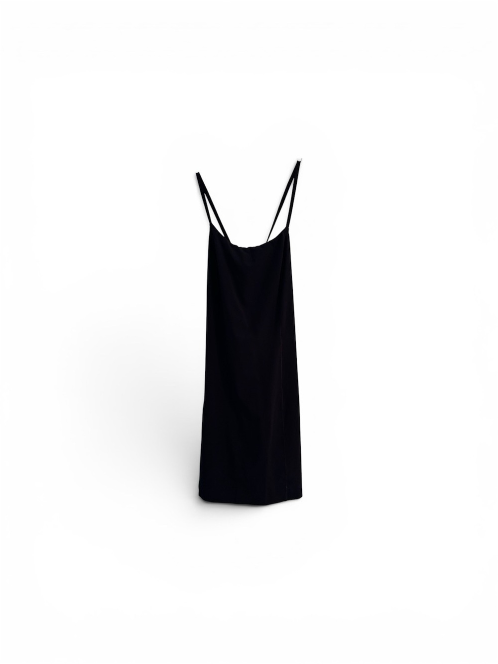 Offline by Aerie Real Me Black Strappy Athletic Dress